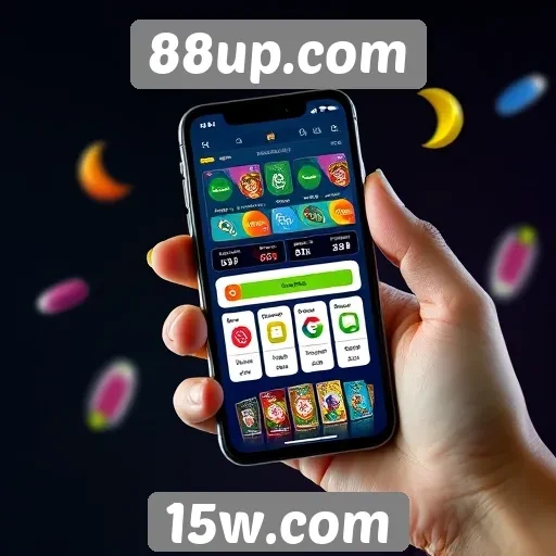 Experiência mobile em 88up.com é bem avaliada